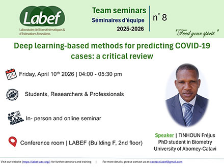 𝗟𝗔𝗕𝗘𝗙 𝗧𝗲𝗮𝗺 𝗦𝗲𝗺𝗶𝗻𝗮𝗿𝘀 – 𝗦𝗲𝘀𝘀𝗶𝗼𝗻 #𝟴''𝗗𝗲𝗲𝗽 𝗹𝗲𝗮𝗿𝗻𝗶𝗻𝗴-𝗯𝗮𝘀𝗲𝗱 𝗺𝗲𝘁𝗵𝗼𝗱𝘀 𝗳𝗼𝗿 𝗽𝗿𝗲𝗱𝗶𝗰𝘁𝗶𝗻𝗴 𝗖𝗢𝗩𝗜𝗗-𝟭𝟵 𝗰𝗮𝘀𝗲𝘀: 𝗮 𝗰𝗿𝗶𝘁𝗶𝗰𝗮𝗹 𝗿𝗲𝘃𝗶𝗲𝘄''