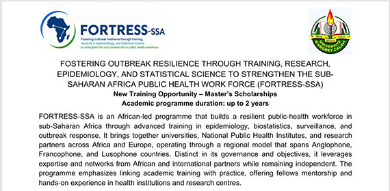 🎓🌍 𝗠𝗔𝗦𝗧𝗘𝗥’𝗦 𝗦𝗖𝗛𝗢𝗟𝗔𝗥𝗦𝗛𝗜𝗣 𝗢𝗣𝗣𝗢𝗥𝗧𝗨𝗡𝗜𝗧𝗬 — FORTRESS-SSA 𝗣𝗥𝗢𝗚𝗥𝗔𝗠𝗠𝗘